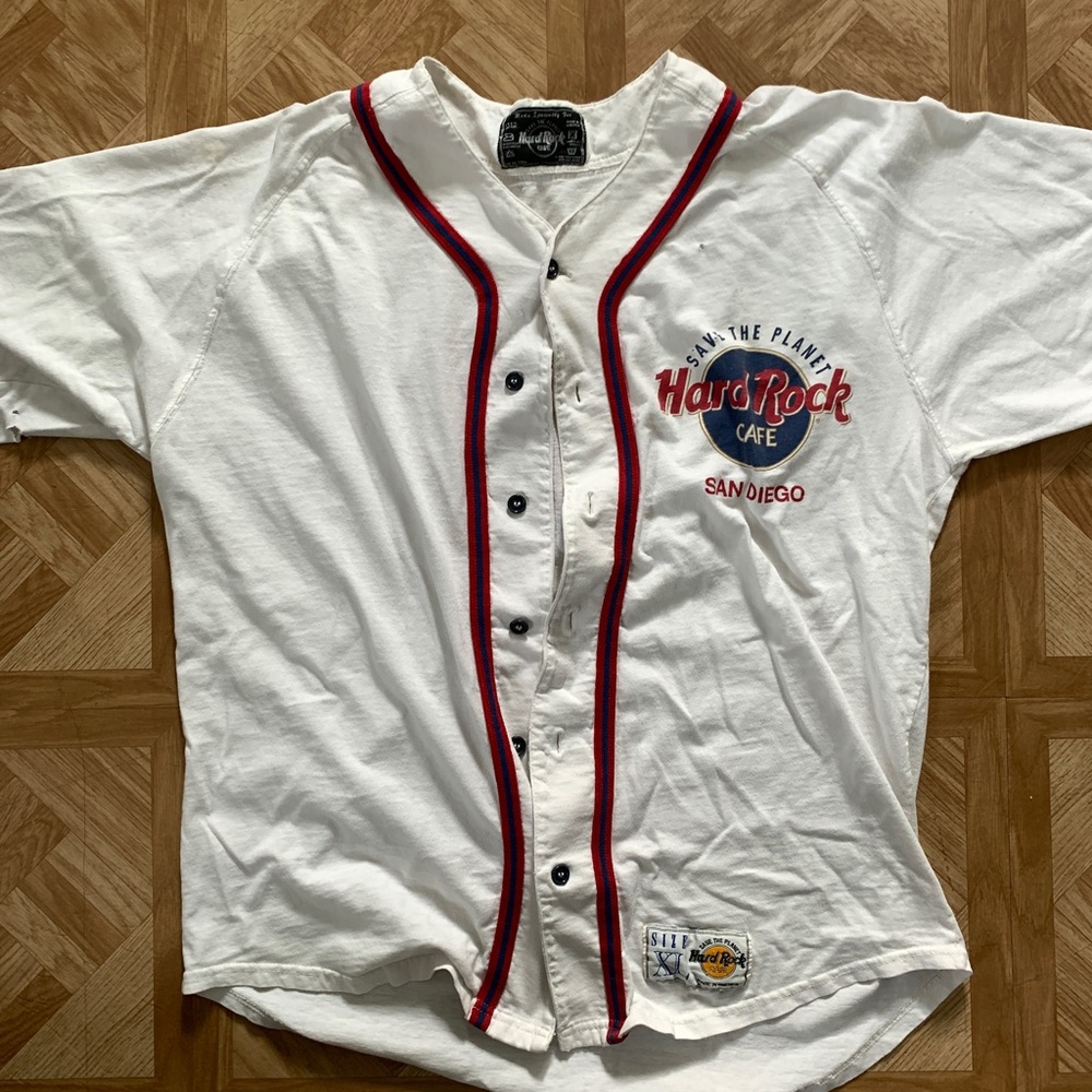 Hard Rock Cafe SD Baseball Jersey